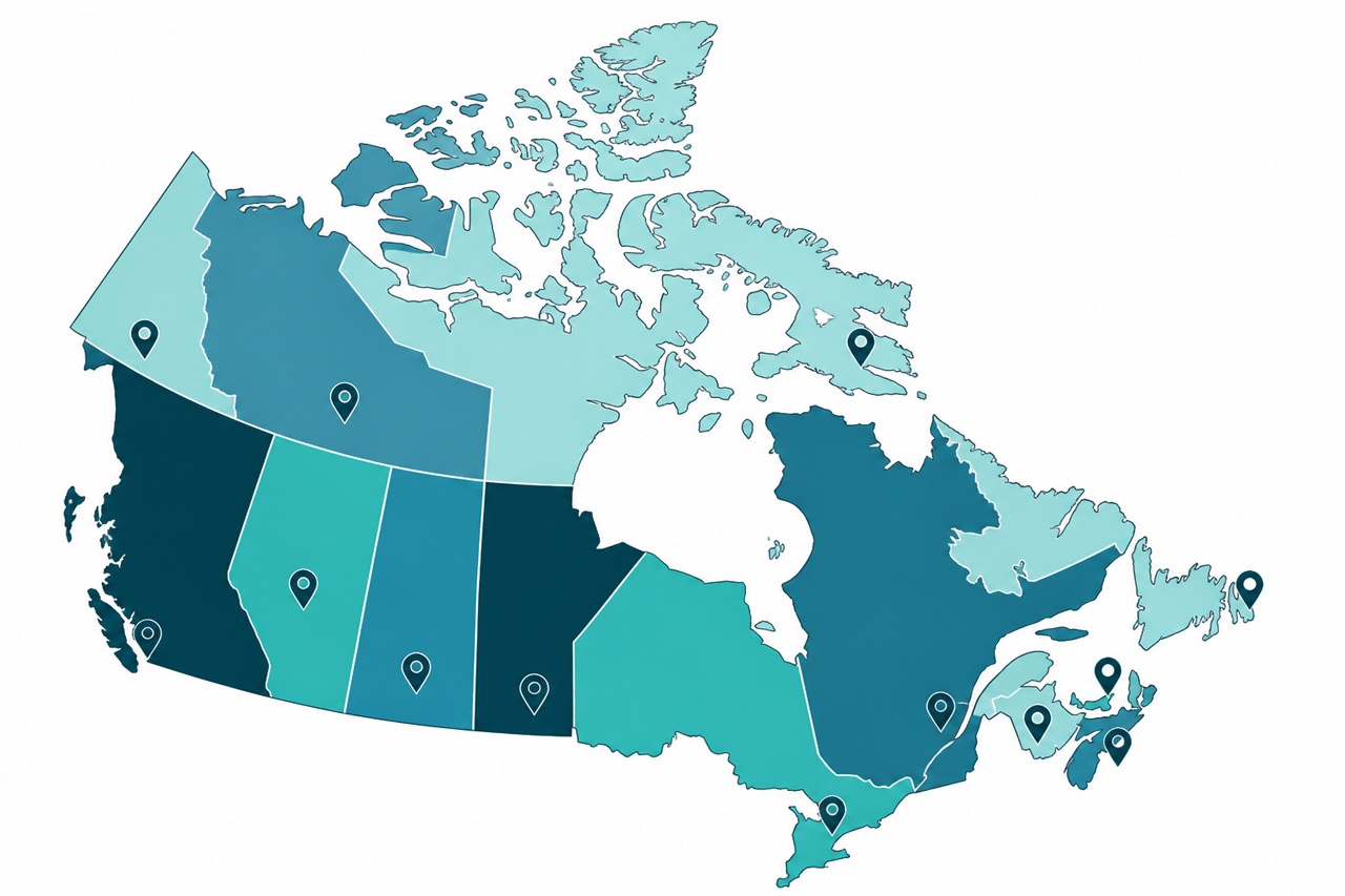 Map of Canada